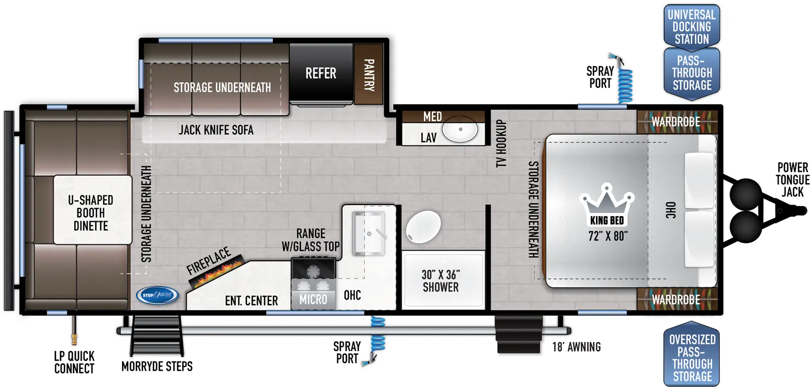 Della Terra 251RD Floorplan